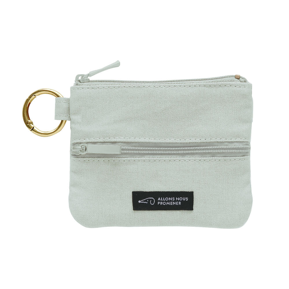 PROMENER BOOK POUCH プロムネ ウォレットポーチ｜ポーチ シンプル 散歩 お出かけ ファッション ストラップ ミニポーチ 財布 カード ケース ICカード 通勤 通学 カラビナ ミニ コインケース