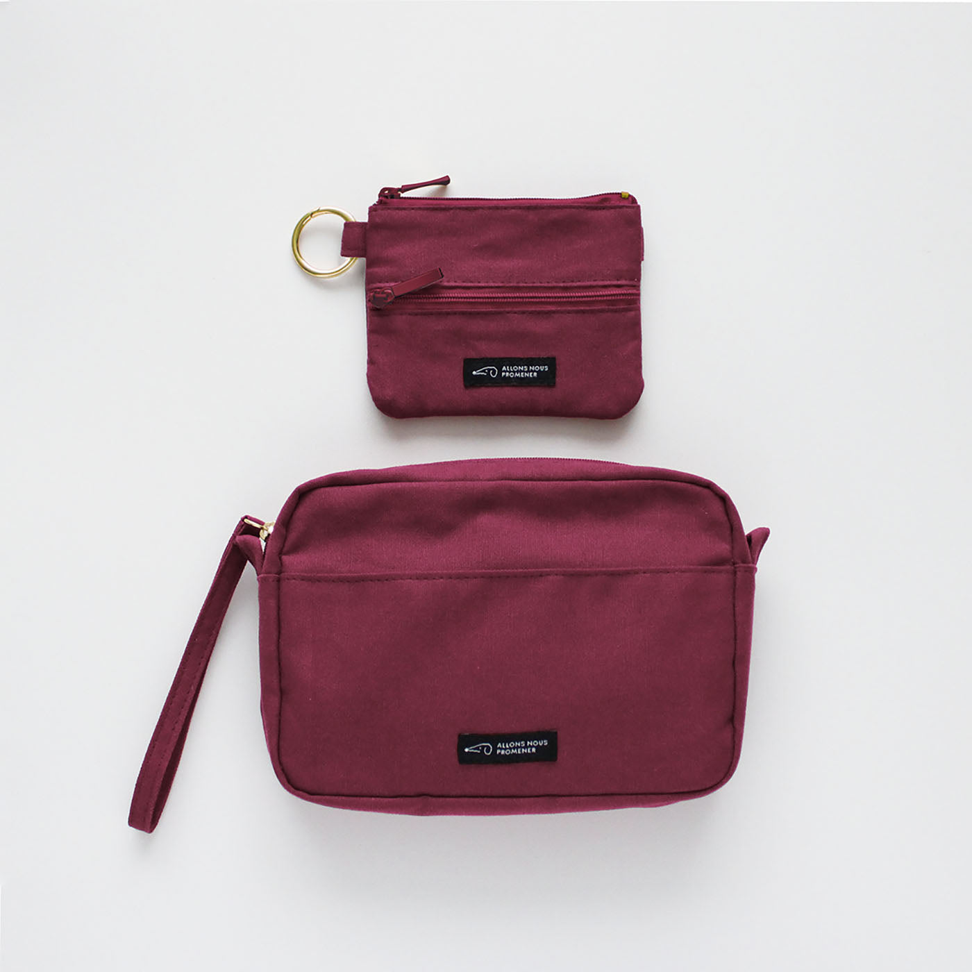 PROMENER BOOK POUCH プロムネ ウォレットポーチ｜ポーチ シンプル 散歩 お出かけ ファッション ストラップ ミニポーチ 財布 カード ケース ICカード 通勤 通学 カラビナ ミニ コインケース
