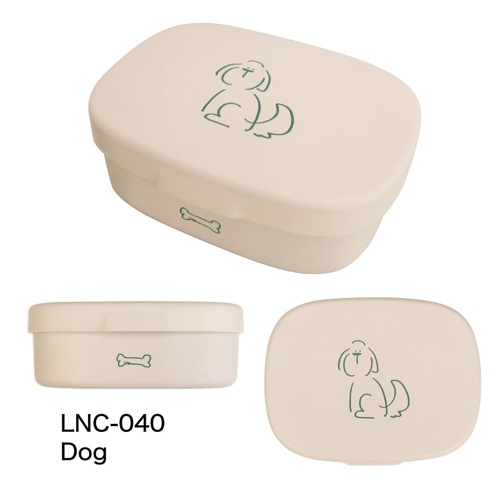 DOODLE ランチボックス ミニ｜LUNCH BOX MINI お弁当箱 ランチ シンプル ピクニック 遠足 行楽 パステルカラー 猫 犬 アヒル ゴリラ カラフル 大人 女子 男子 かわいい おしゃれ ドゥードゥル｜Leaflets