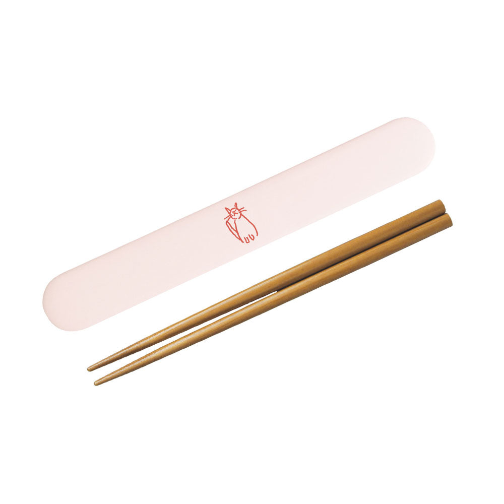 DOODLE スライドお箸箱セット｜SLIDE CHOPSTICKS SET ランチ シンプル ピクニック 遠足 行楽 パステルカラー 猫 犬 アヒル ゴリラ カラフル 大人 女子 男子 かわいい おしゃれ 箸 カトラリー 木製 ドゥードゥル｜Leaflets