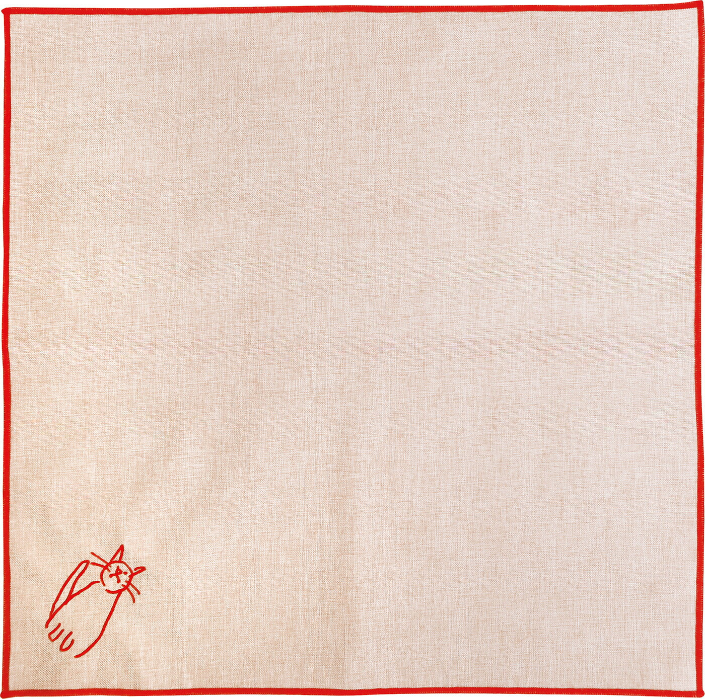 DOODLE ランチクロス｜LUNCH CLOTH ランチ シンプル パステルカラー 猫 犬 アヒル ゴリラ カラフル 大人 女子 男子 かわいい おしゃれ ランチョンマット 風呂敷 ハンカチ スカーフ キッチンクロス キッチンマット ドゥードゥル｜Leaflets