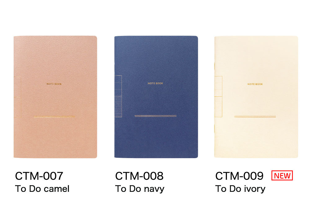 COTOMO コトモ ノート｜NOTE BOOK おしゃれ かわいい シンプル 小物入れ 仕事 勉強 高校生 中学生 入学 文具 小ぶり 方眼 罫線 TO DOリスト 記録 日記 ログノート 目標｜MATOKA マトカ