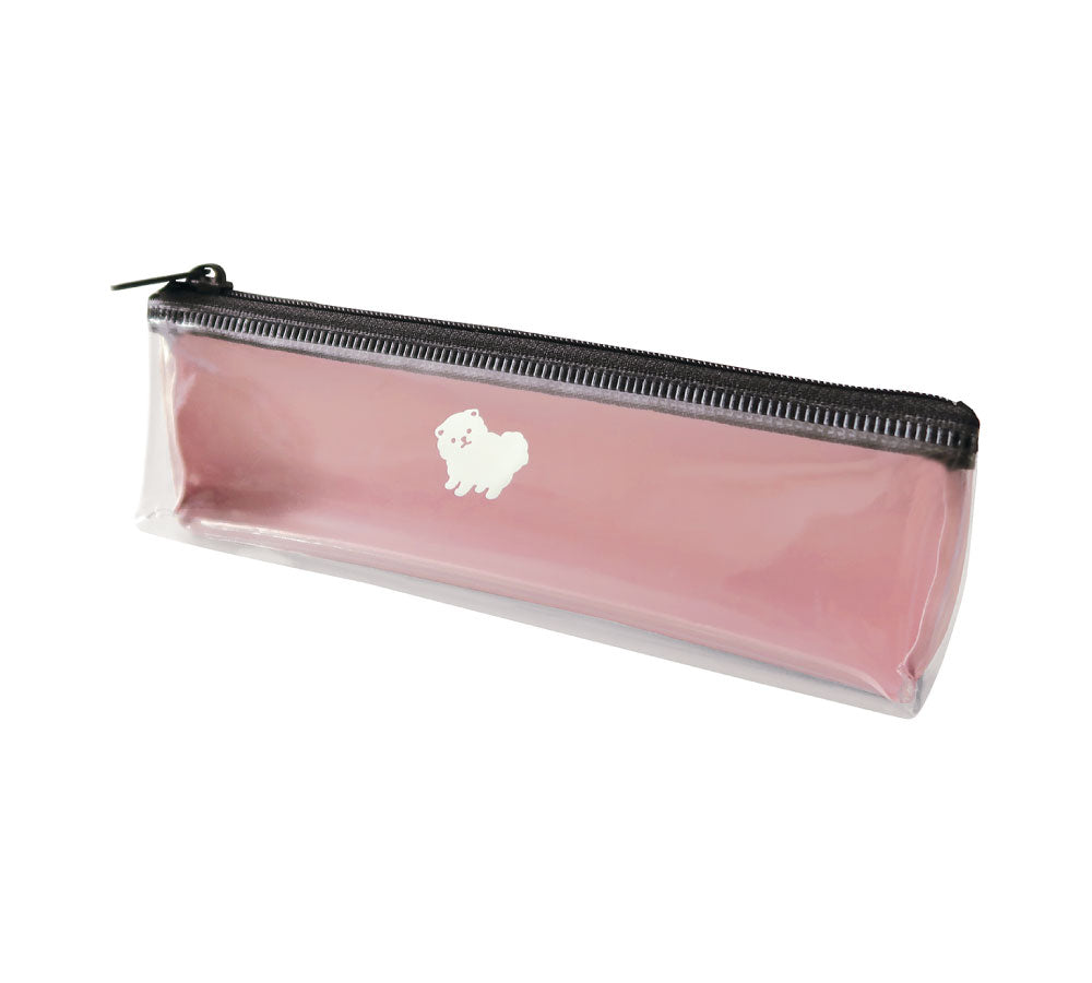 COTOMO コトモ ペンケース｜PEN CASE おしゃれ かわいい シンプル 文房具 小物入れ  入学 仕事 勉強 高校生 クジラ ハリネズミ カメレオン シマエナガ 猫 犬 恐竜 宇宙 収納 カバー 文具 クリア ペン｜MATOKA マトカ