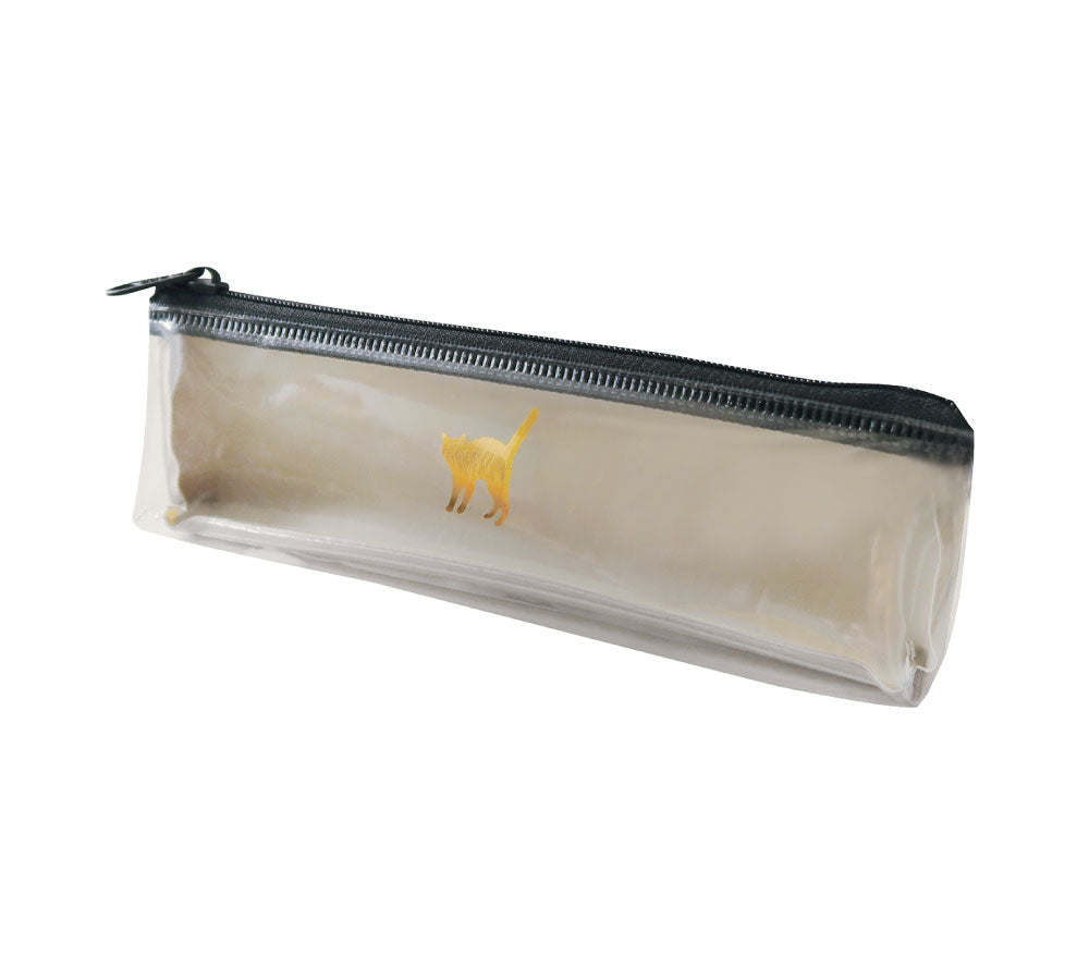 COTOMO コトモ ペンケース｜PEN CASE おしゃれ かわいい シンプル 文房具 小物入れ  入学 仕事 勉強 高校生 クジラ ハリネズミ カメレオン シマエナガ 猫 犬 恐竜 宇宙 収納 カバー 文具 クリア ペン｜MATOKA マトカ