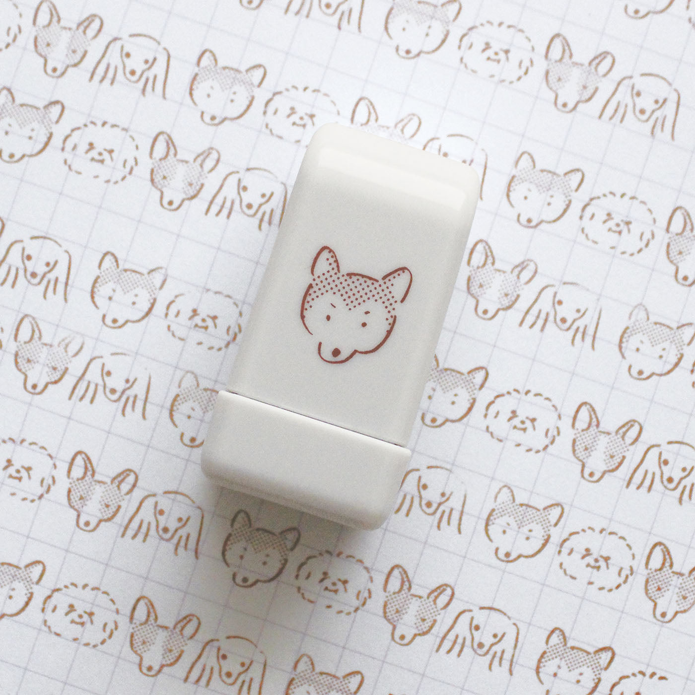 DECO LOOP STAMP デコ ループスタンプ｜おしゃれ かわいい 動物 恐竜 ダイナソー シマエナガ 土偶 エジプシャン メジェド パンダ クジラ ハリネズミ デコレーション ノート 手帳 スタンプ ローラー デコ 犬 猫 ゴリラ 星 馬｜MATOKA マトカ【yp】