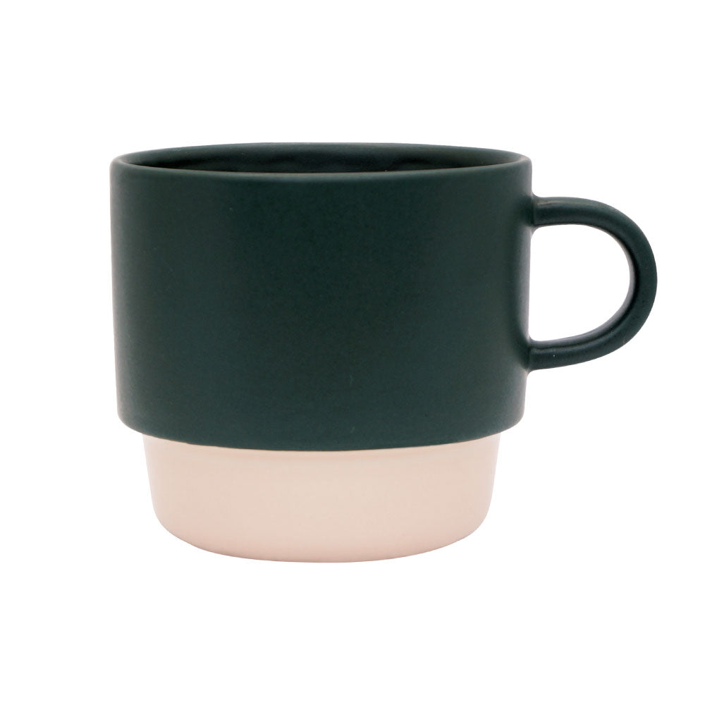Kati カティ マグカップ｜食器 美濃焼 誕生日 ギフト プレゼント おしゃれ 可愛い 上品 陶器 日本製 テーブルウェア マグ カップ コップ 330ml ツートーン｜SERATA セラータ