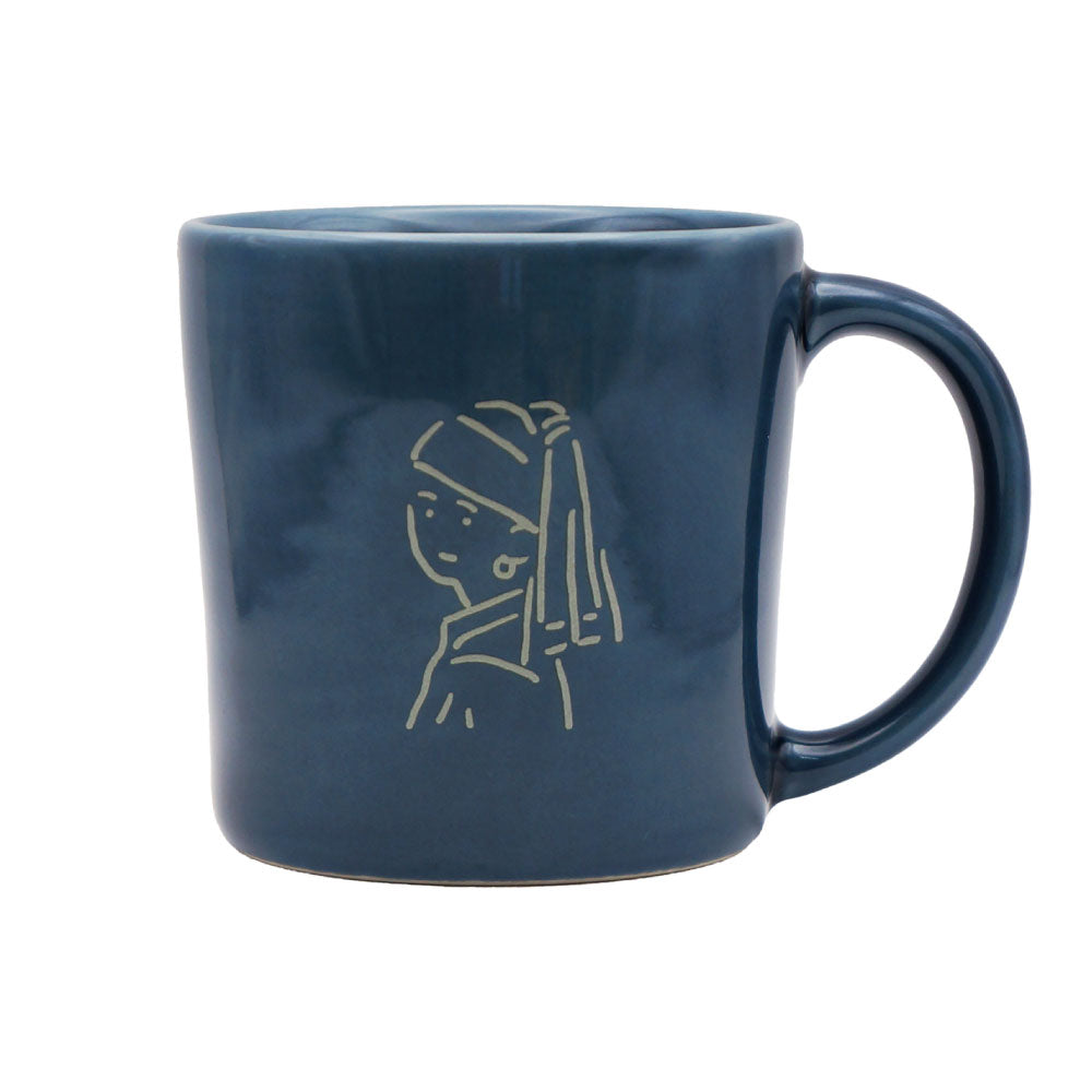 Masterpiece マスターピース マグカップ｜食器 コップ マグ ティーセット カップ 美濃焼 誕生日 ギフト プレゼント おしゃれ 可愛い 上品 陶器 日本製 270ml フェルメール ゴッホ ダヴィンチ モナリザ ムンク｜SERATA セラータ