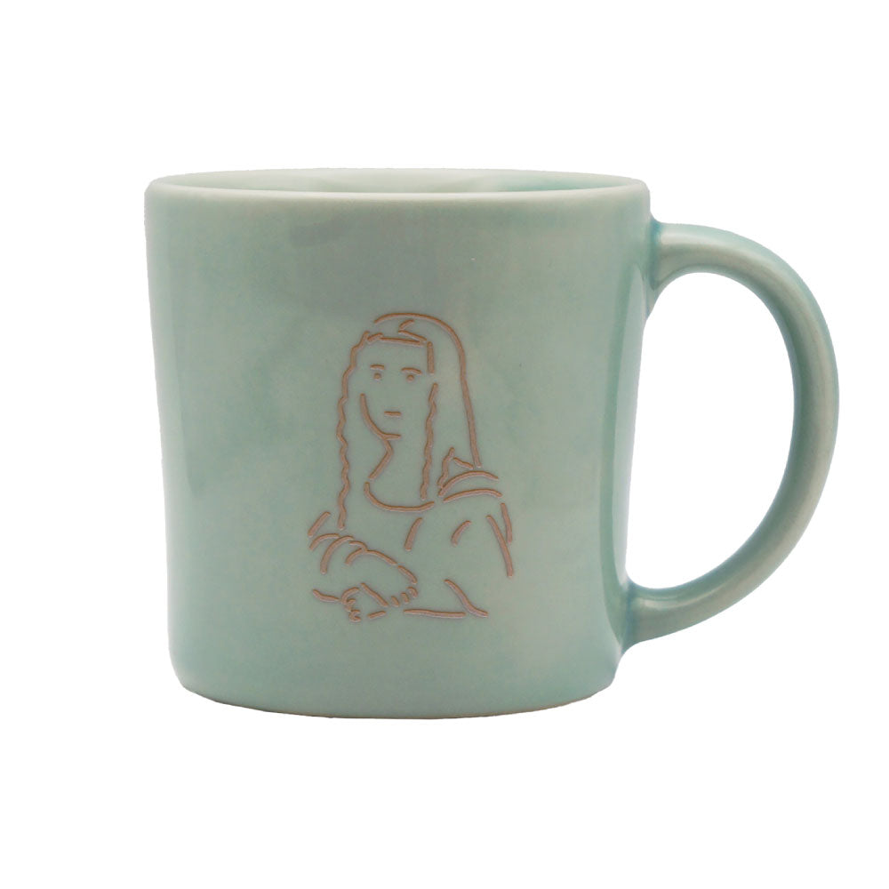Masterpiece マスターピース マグカップ｜食器 コップ マグ ティーセット カップ 美濃焼 誕生日 ギフト プレゼント おしゃれ 可愛い 上品 陶器 日本製 270ml フェルメール ゴッホ ダヴィンチ モナリザ ムンク｜SERATA セラータ