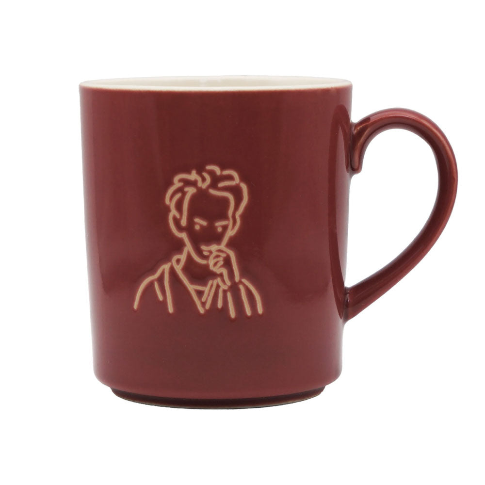 Bungou 文豪 マグカップ｜食器 コップ マグ ティーセット カップ 美濃焼 誕生日 ギフト プレゼント おしゃれ 可愛い 上品 陶器 日本製 340ml 芥川龍之介 夏目漱石 太宰治 中原中也｜SERATA セラータ