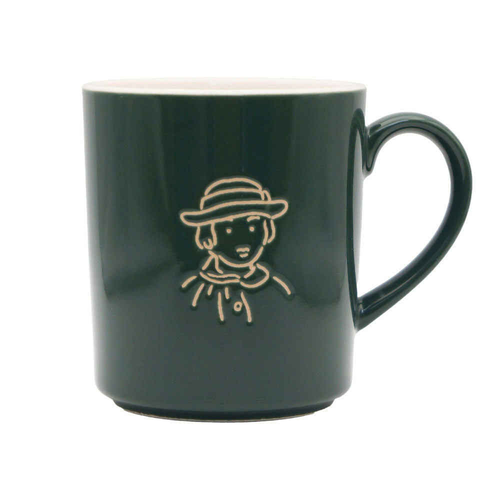 Bungou 文豪 マグカップ｜食器 コップ マグ ティーセット カップ 美濃焼 誕生日 ギフト プレゼント おしゃれ 可愛い 上品 陶器 日本製 340ml 芥川龍之介 夏目漱石 太宰治 中原中也｜SERATA セラータ