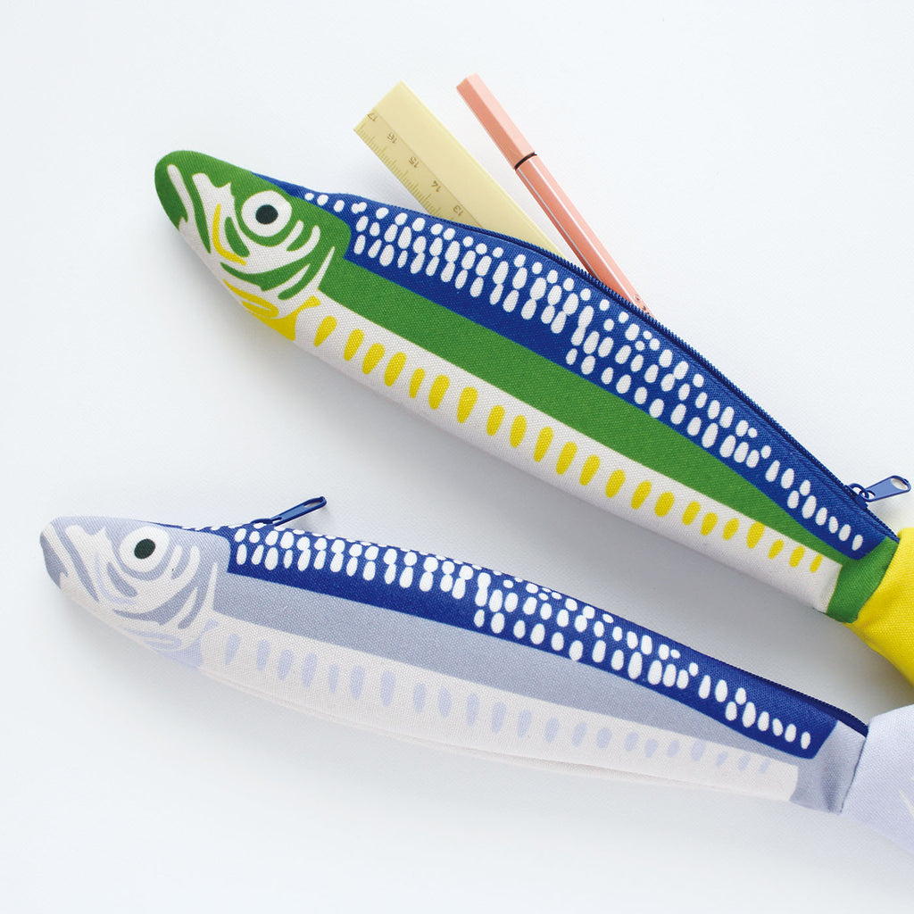 OSAKANA CASE｜小物入れ 収納 ケース ポーチ ペンケース 魚 さかな 文具 小物 ペン ユニーク 個性的 雑貨｜MATOKA マトカ