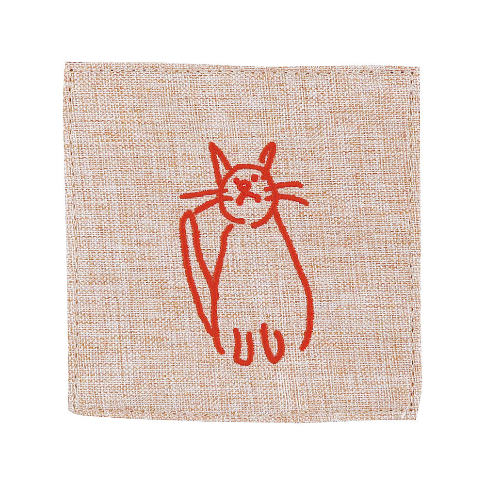 DOODLE ドゥードゥル 刺繍コースター