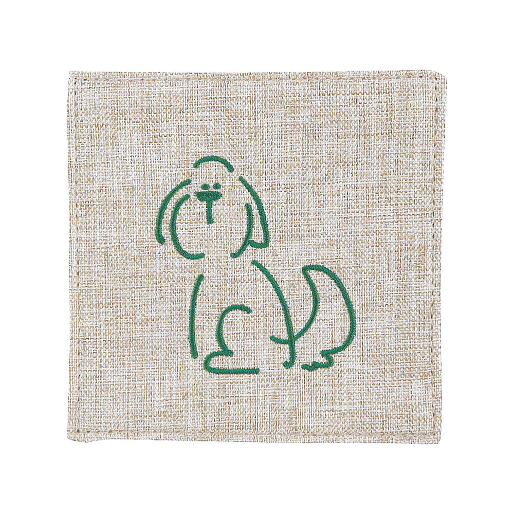 DOODLE ドゥードゥル 刺繍コースター