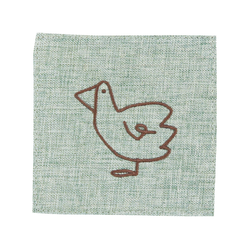 DOODLE ドゥードゥル 刺繍コースター