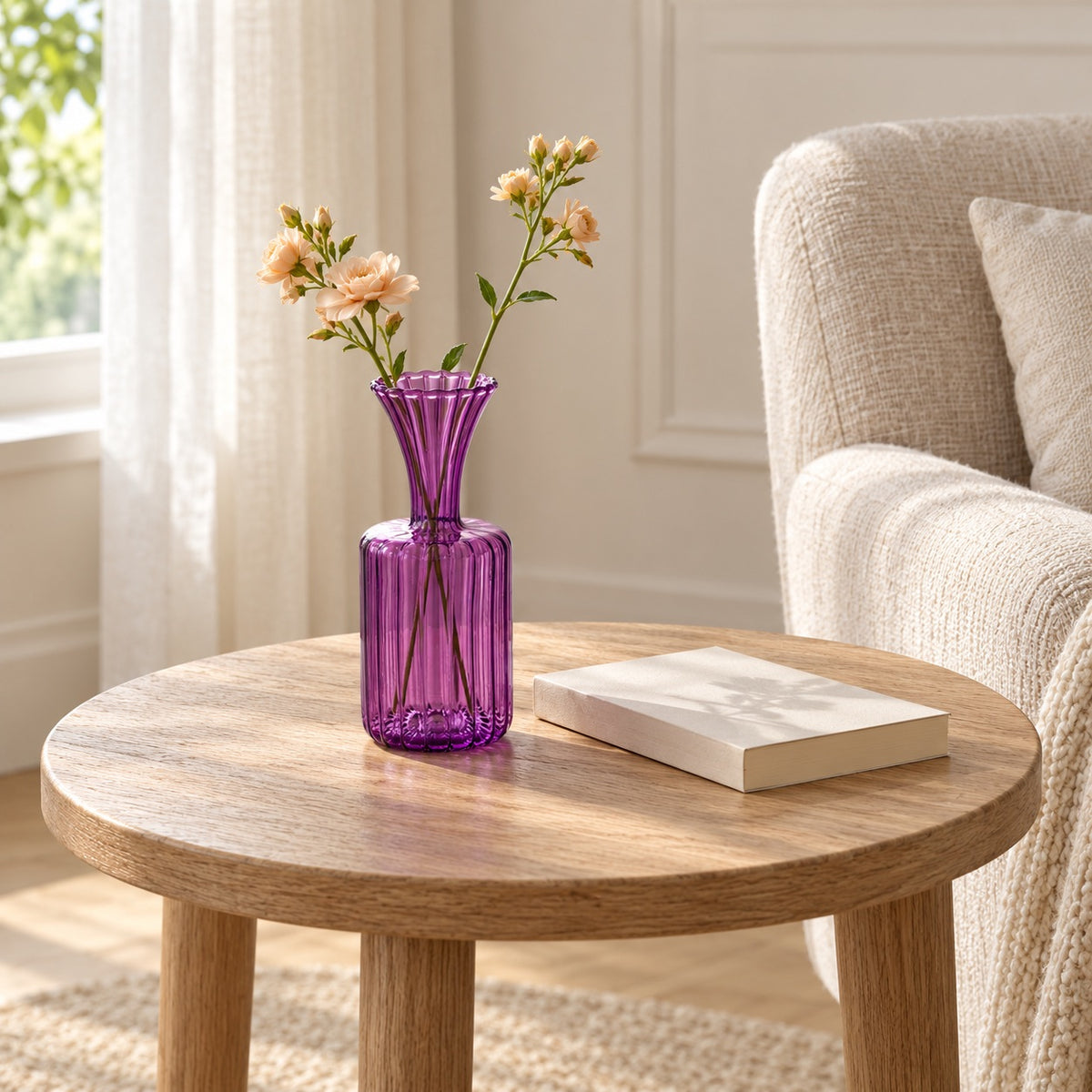 Radianse NeonVase-H Purple