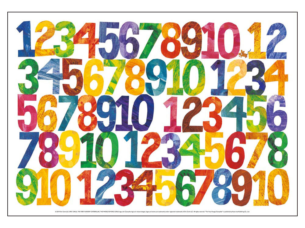 ERIC CARLE エリック・カール B4サイズ・ポスター『Numbers』｜インテリア