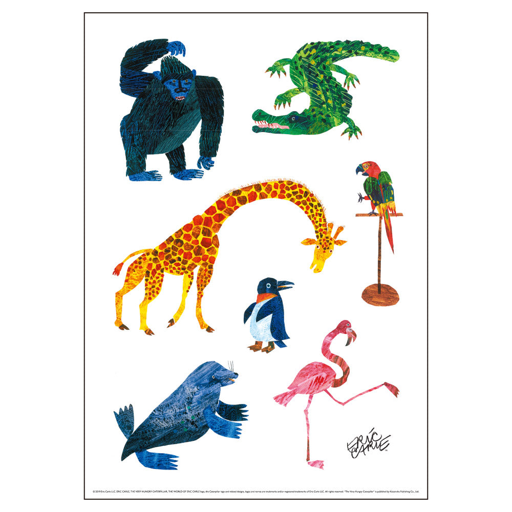 ERIC CARLE エリック・カール B4サイズ・ポスター『Animals』｜インテリア