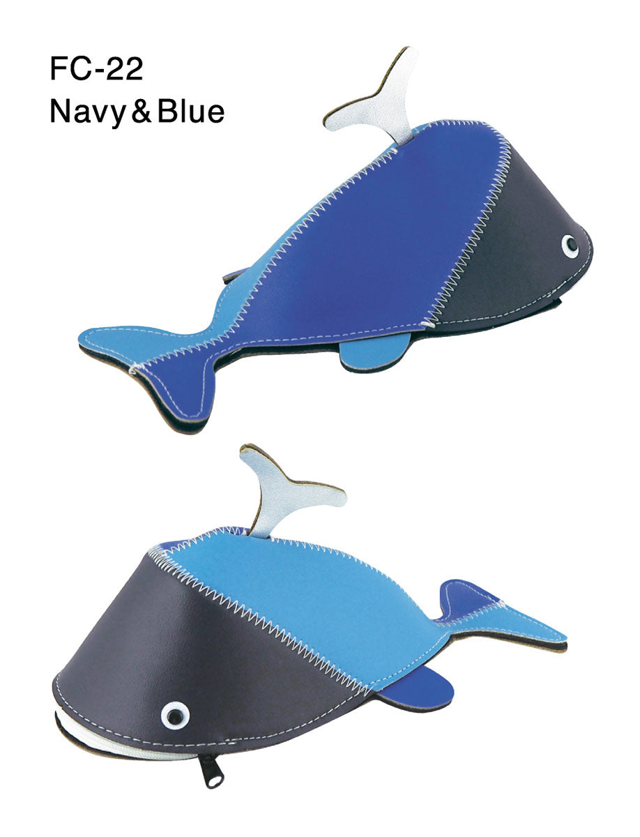 クジラケース（WHALE CASE）｜小物入れ ペンケース ガジェットケース くじら インテリア 高校生 中学生 かわいい おしゃれ