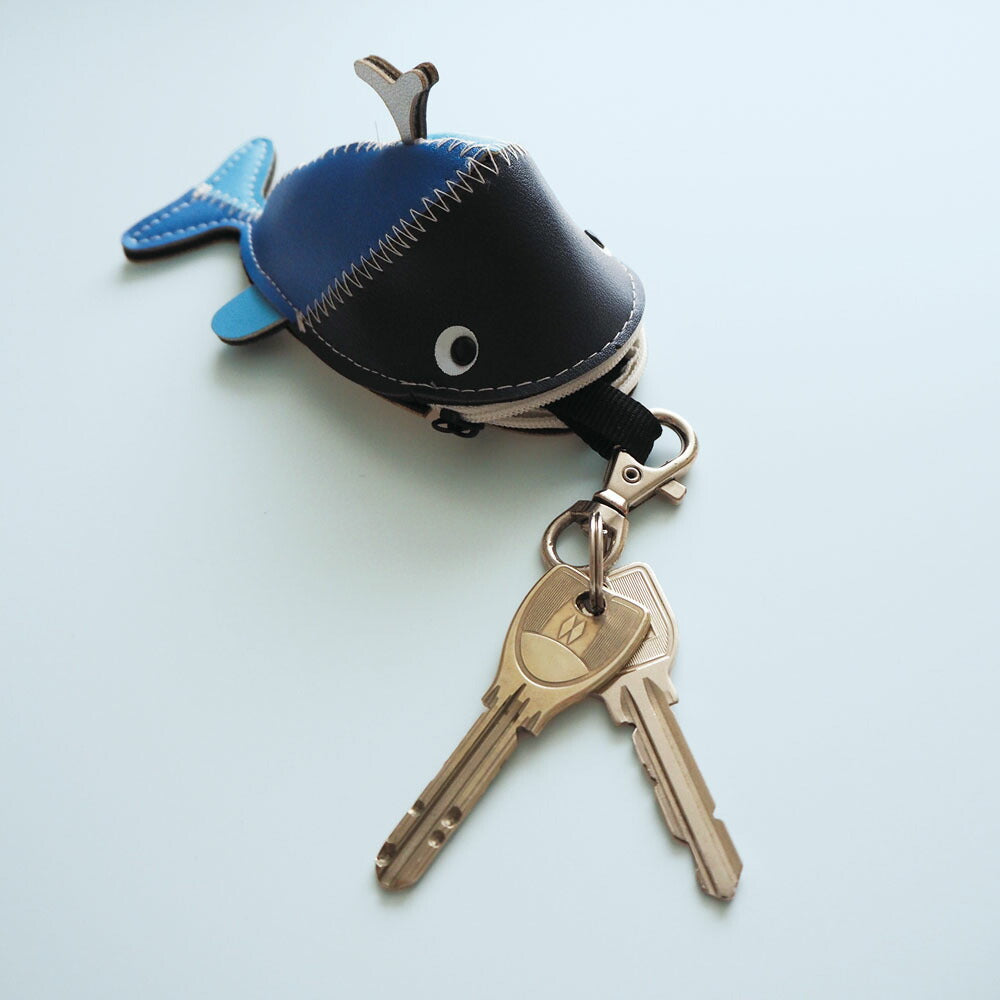 ミニ クジラケース（MINI WHALE CASE）｜小物入れ キーケース コインケース くじら インテリア