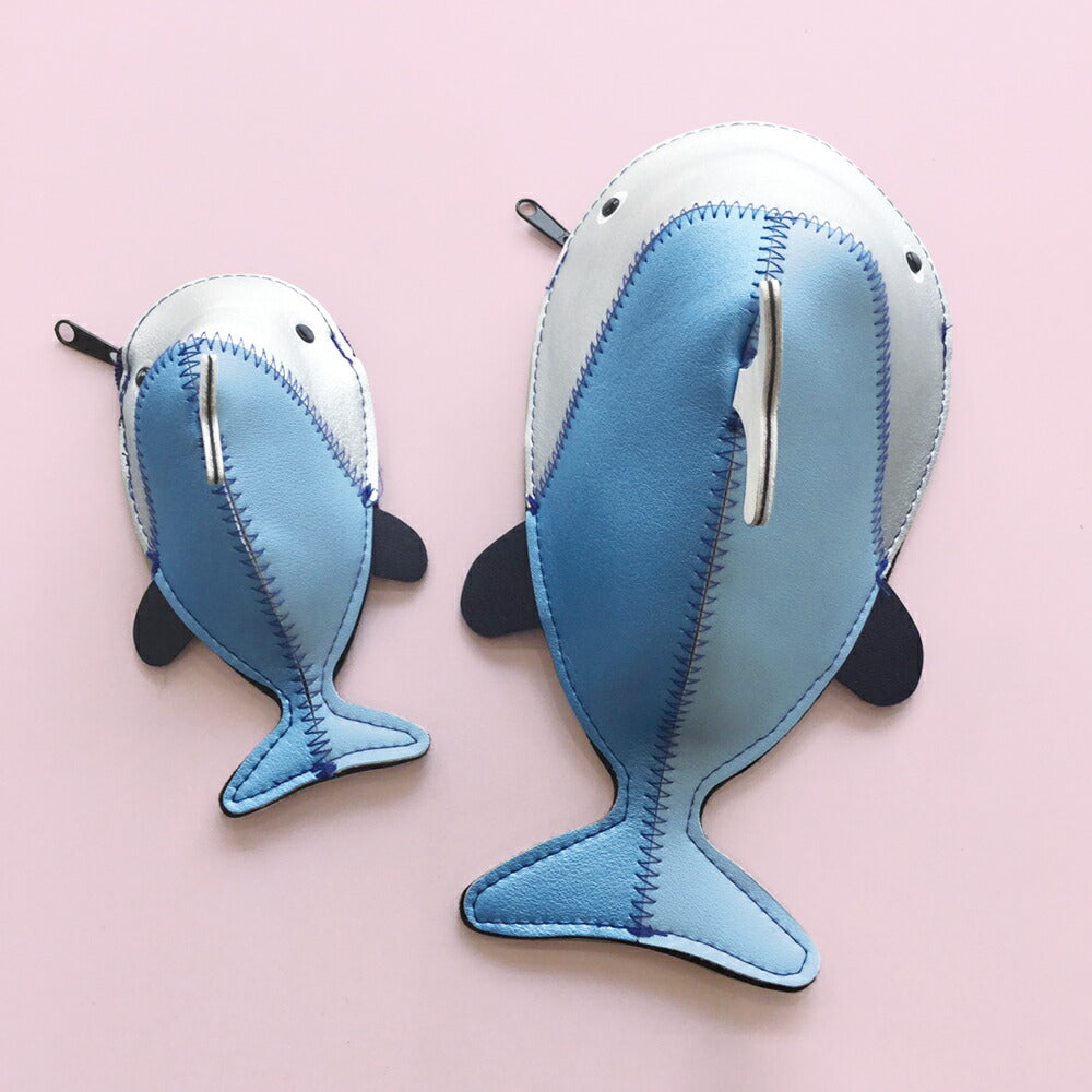 クジラケース（WHALE CASE）｜小物入れ ペンケース ガジェットケース くじら インテリア 高校生 中学生 かわいい おしゃれ