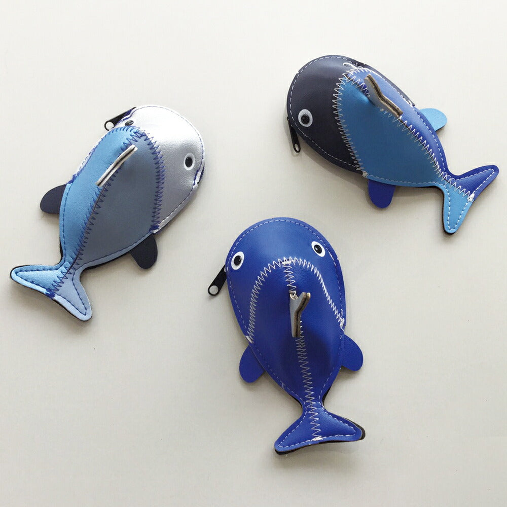 ミニ クジラケース（MINI WHALE CASE）｜小物入れ キーケース コインケース くじら インテリア