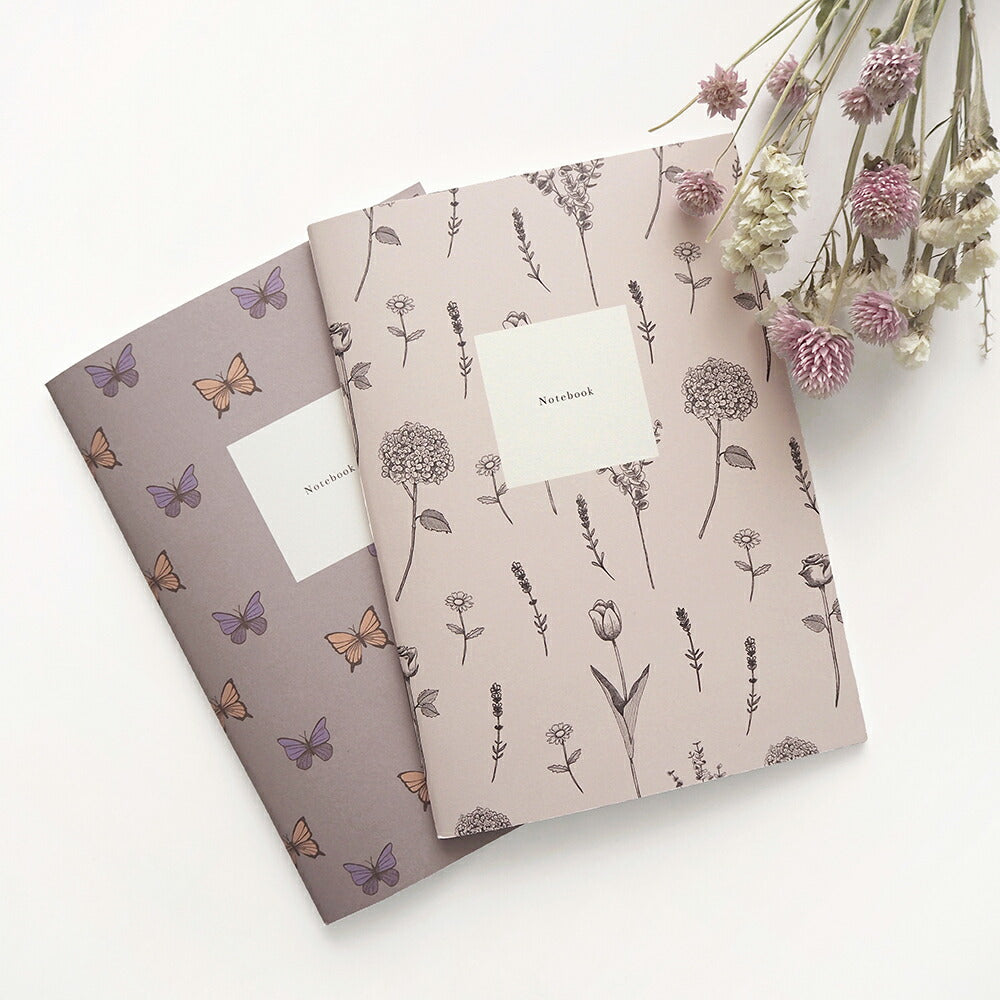 DOUBLE-FACED NOTEBOOK ダブルフェイスノート A5｜メール便対応 A5サイズ 罫線 かわいい おしゃれ