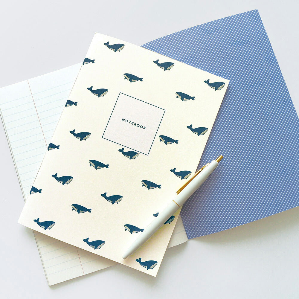 DOUBLE-FACED NOTEBOOK ダブルフェイスノート A5｜メール便対応 A5サイズ 罫線 かわいい おしゃれ